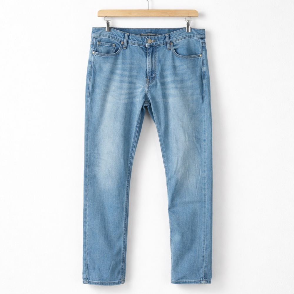 Banana Republic Traveler Jeans Light Wash Slim Stretch 34x30